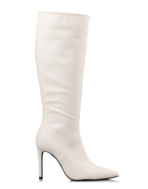 ENVIE stiletto boots white1