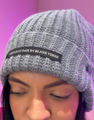 Knitted Beanie Gray