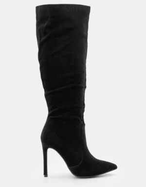 Velvet Boots Black