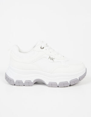 Flatform Sneakers White