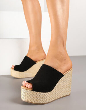 Wedge Platform Black
