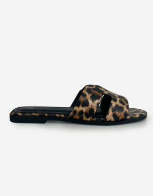 Flat Sandals Leopard