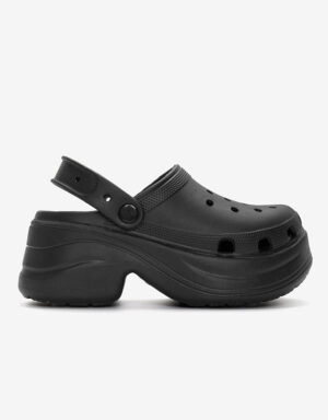 Platform Clogs Black