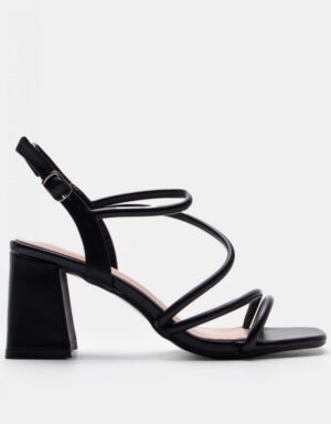 Strappy Block Heels