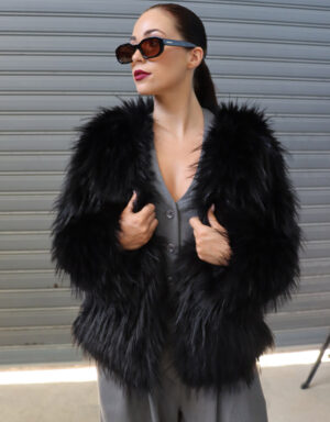 DARK GAME FAUX FUR