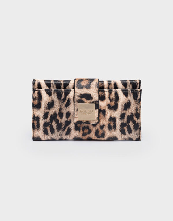 Mariah Brown Leopard Light Gold