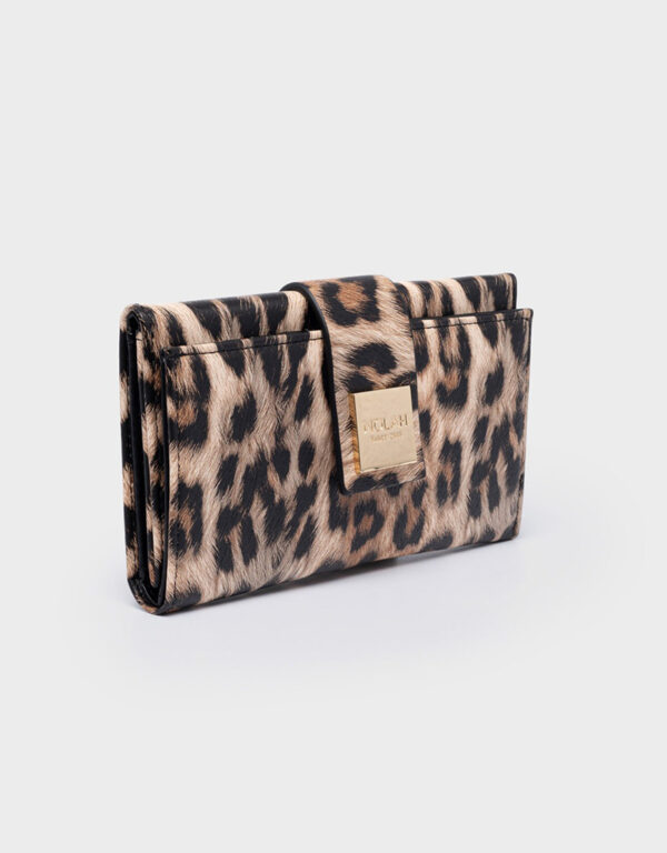 Mariah Brown Leopard Light Gold