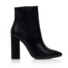 Leather Ankle Boots Black