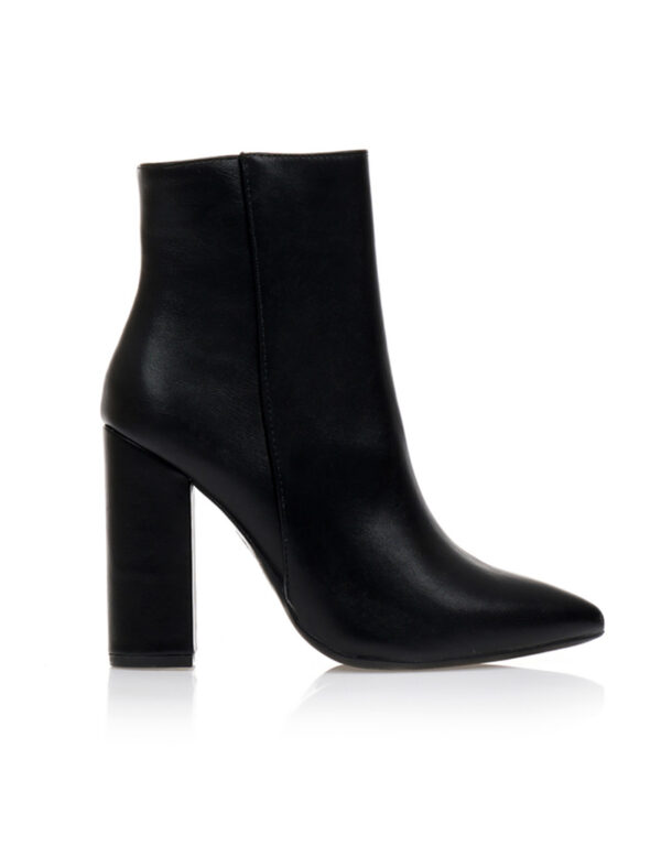 Leather Ankle Boots Black