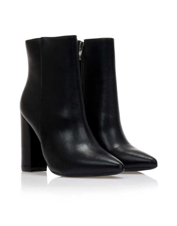 Leather Ankle Boots Black