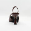 Slingback Leather Pumps Brown