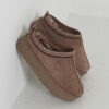 Suede Slippers Taupe