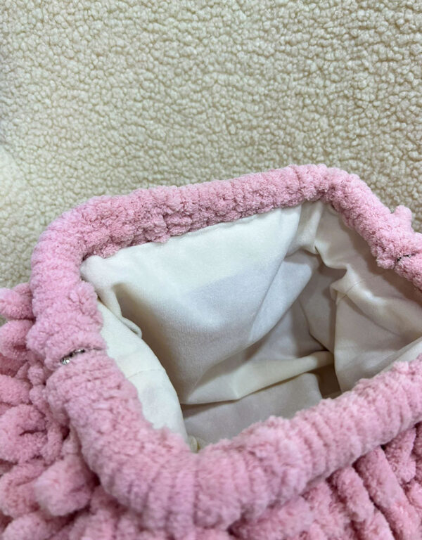 Medium Puffy Bag Marshmallow Pink