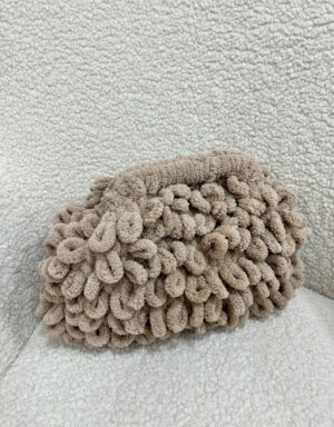 Small Puffy Bag Beige