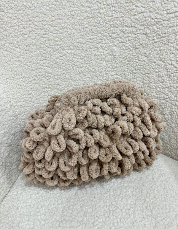 Small Puffy Bag Beige