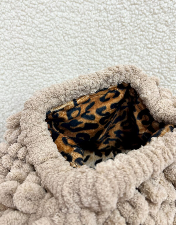 Small Puffy Bag Beige